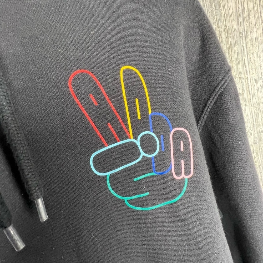 Adidas OG Peace Sign Hoodie